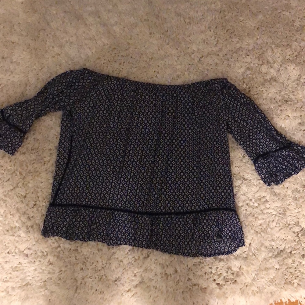 off the shoulder shirt from super dry